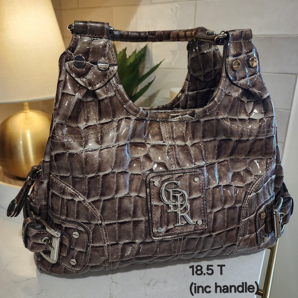 Genna De Rossi Crockprint Handbag.
